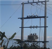 Transformer 2 Pole Structure